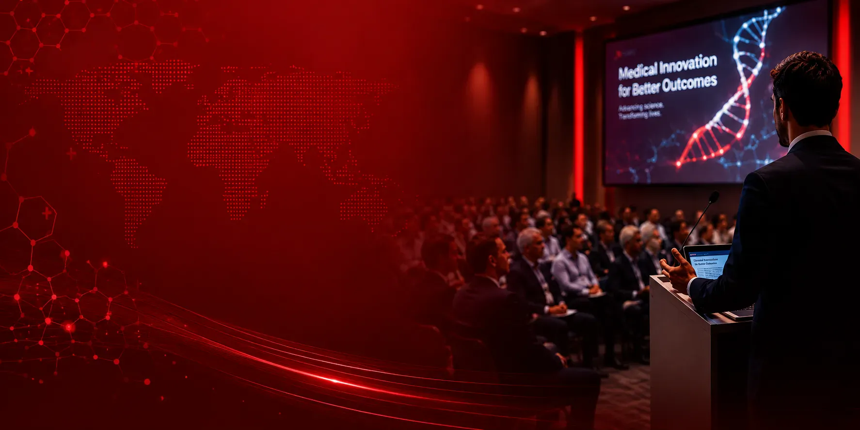 Medical congress presentation environment