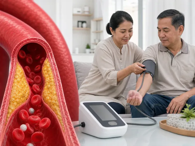 Understanding blood pressure readings at home illustration
