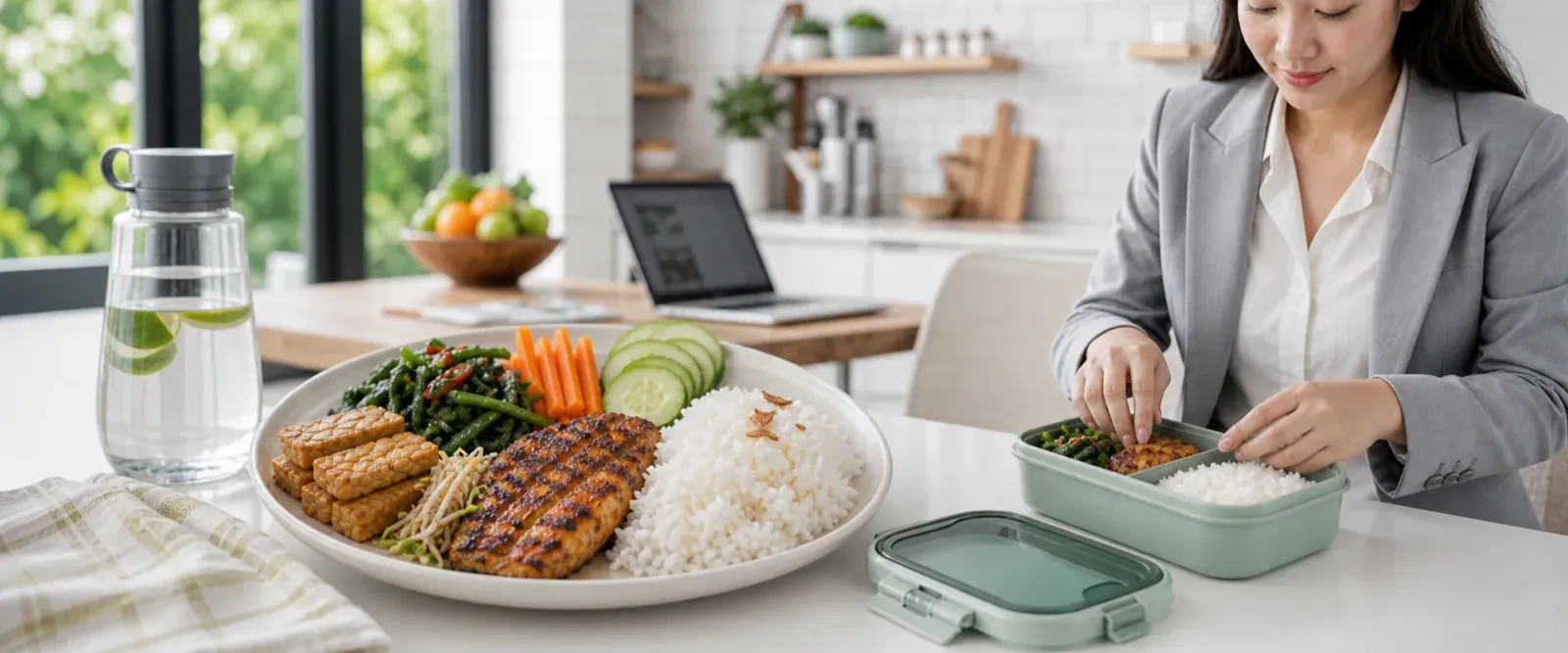 Building a balanced plate on busy days