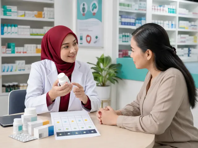 Medicine safety counseling: a pharmacist peer review illustration