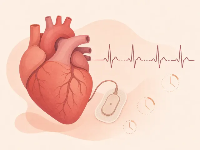 Intermittent palpitations: selecting the right rhythm-monitoring window cover illustration