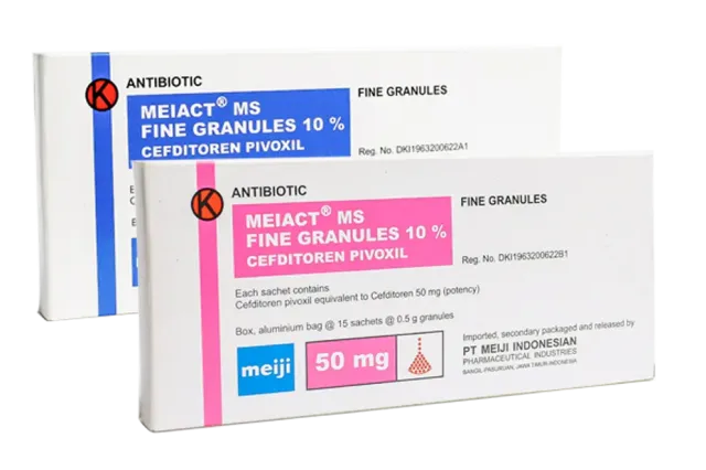 MEIACT® MS FINE GRANULES 10% product packaging