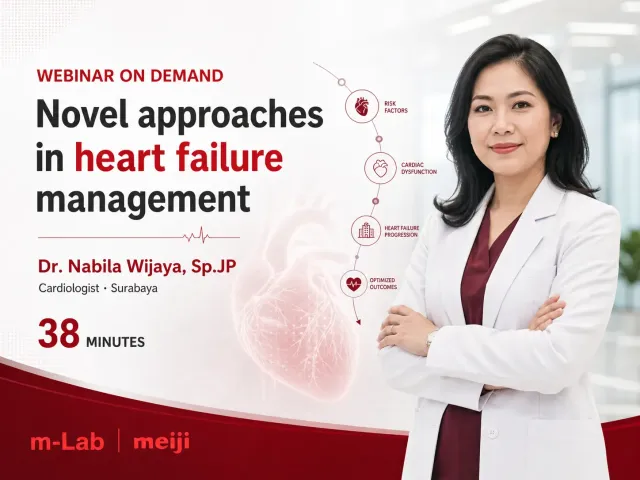 Pendekatan terkini dalam penanganan gagal jantung webinar cover