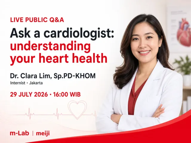 Webinar visual for Tanya kardiolog: memahami kesehatan jantung Anda