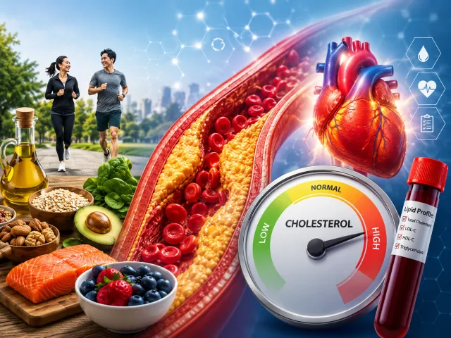 High Cholesterol: Causes, Symptoms, and How to Lower It Naturally and Medically illustration